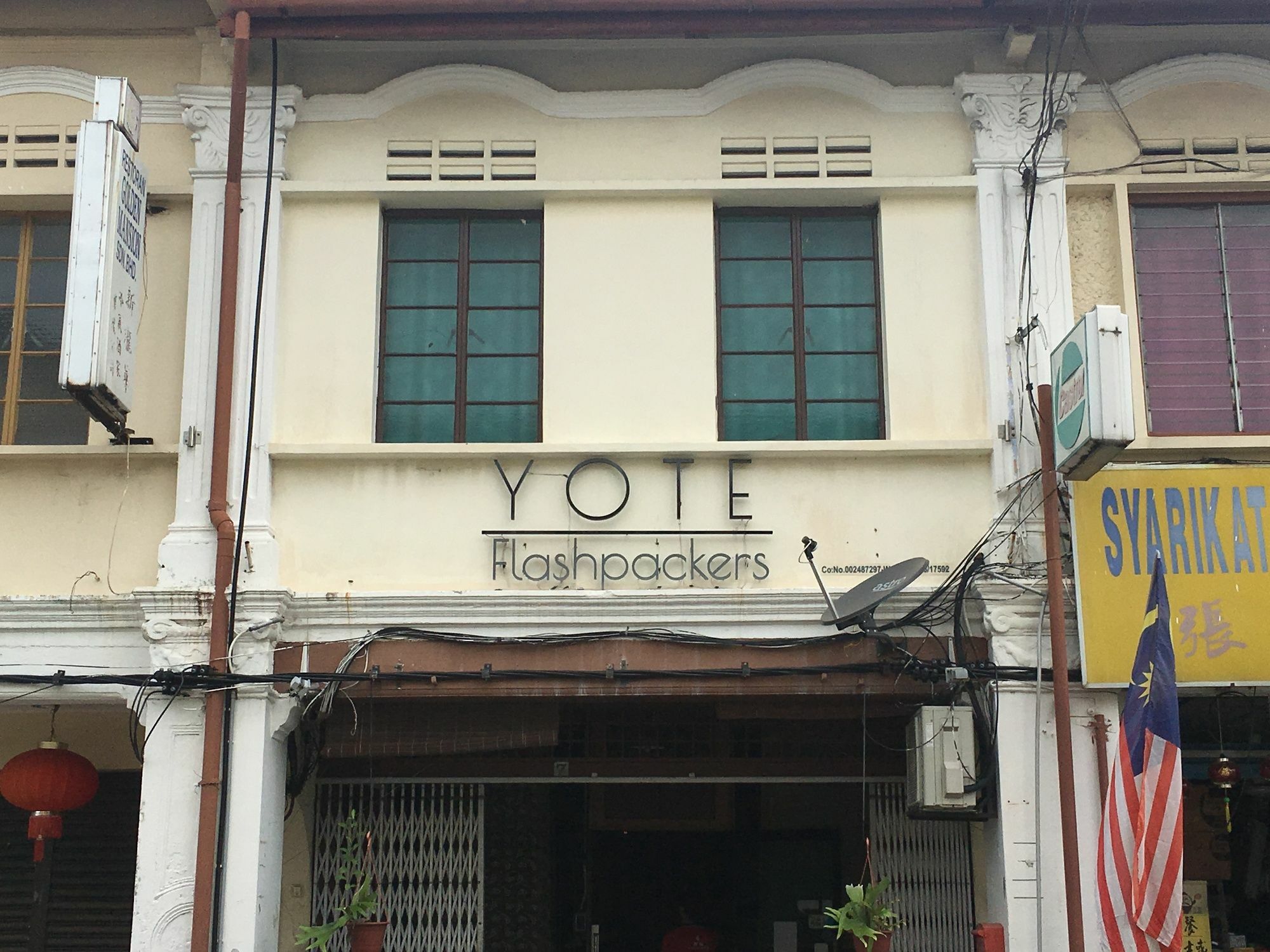 Yote Flashpackers Melaka Zewnętrze zdjęcie